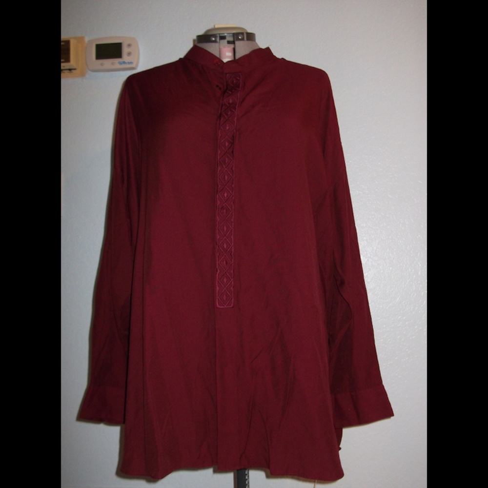 Cassel Mens Plus Size 3X Button Up Shirt - Picture 1 of 8